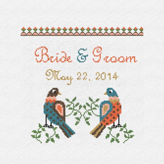 Cuscini Portafedi A Punto Croce Cuscino Portafedi Da Ricamare A