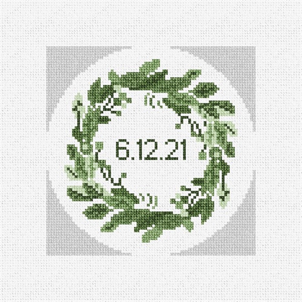 Needlepoint Wreath Etsy