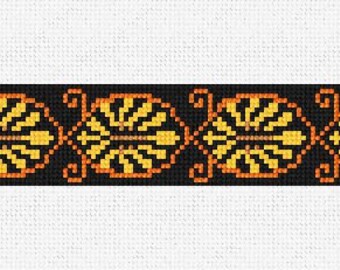 Greek Ornamental Needlepoint Key Fob DIY Kit