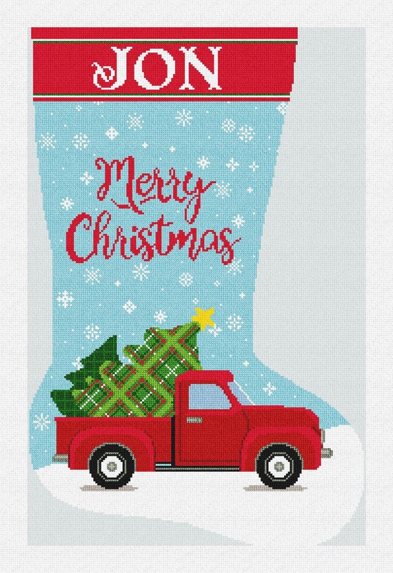 Christmas stocking truck Clearance