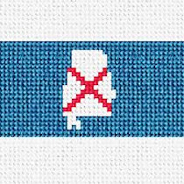 Alabama State Needlepoint Belt DIY Kit