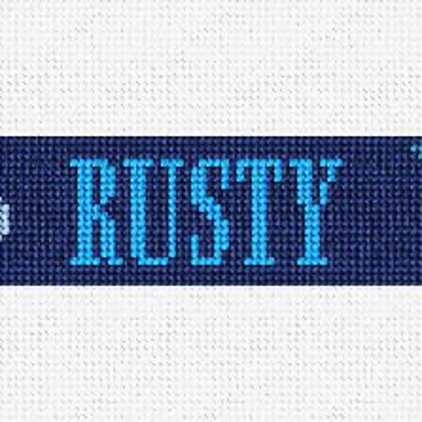 Needlepoint Kit Dog Collar Etsy