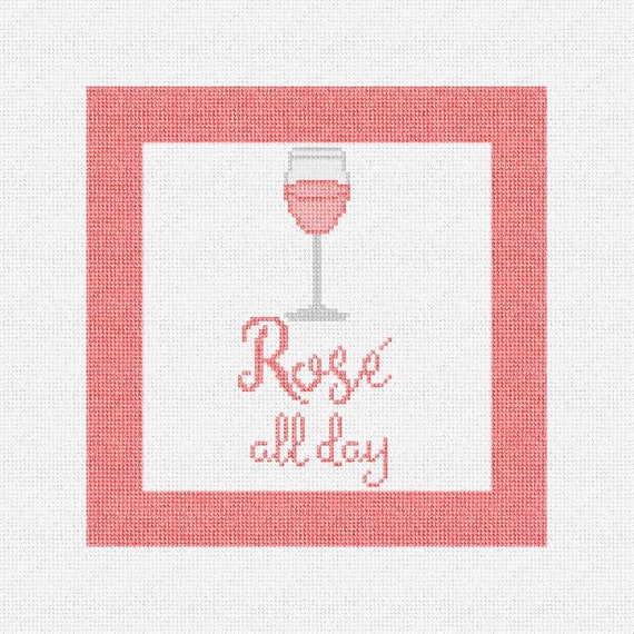 Rose all day pillow top