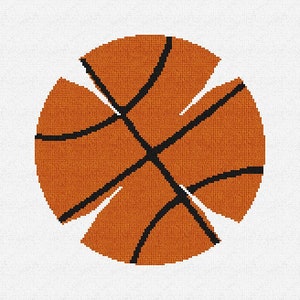 Basketball Yarmulke Needlepoint DIY Kit