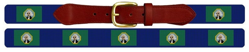 Washington Flag Needlepoint Belt DIY Canvas