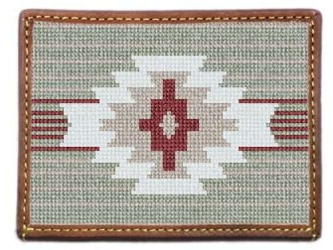 Tableau Needlepoint Fait Main – Great Spirit – Broderie Artisanale Vintage