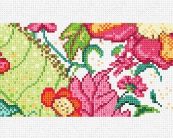 Tobacco Leaf Purse or Guitar Strap Needlepoint DIY Kit