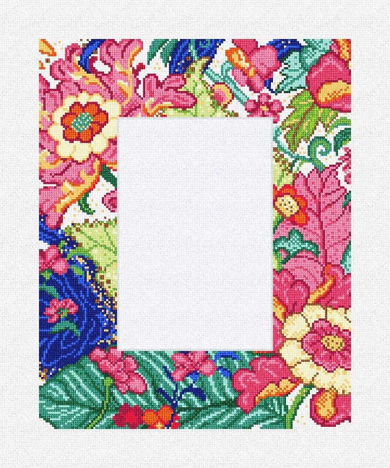 tobacco leaf needlepoint Tobacco Leaf Picture Frame Needlepoint Kit
