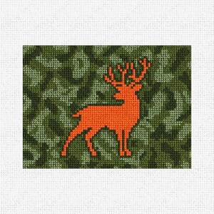 Kit de bricolaje para billetera con diseño de camuflaje de cazadores