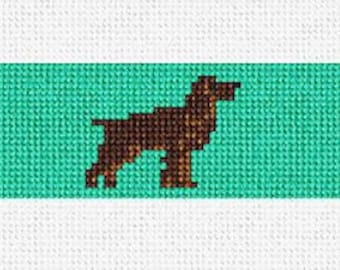 Boykin Spaniel Needlepoint Belt DIY Kit