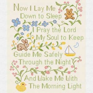 Classic Prayer Needlepoint DIY Kit