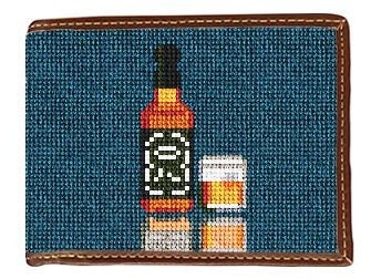 ウイスキー仕上げのニードルポイントウォレット - Etsy 日本