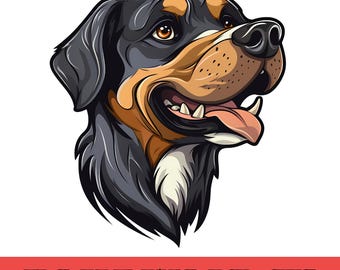 Images clipart de races de chiens à l'aquarelle, graphismes de chiots (téléchargement numérique)