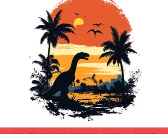 Images clipart de dinosaures jurassiques au format SVG, illustrations de T-Rex, Tricératops et Vélociraptor