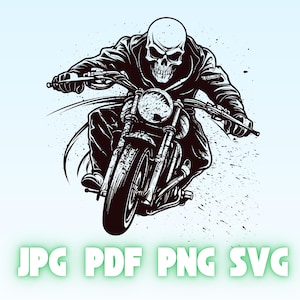 Silhouette homme motard motard, Svg moto guidon, Svg vue de face de moto, Moto de course, Svg