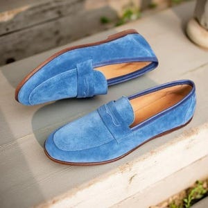 Sky Blue Mens Dress Shoes - Etsy Sky Blue Mens Dress Shoes - Etsy