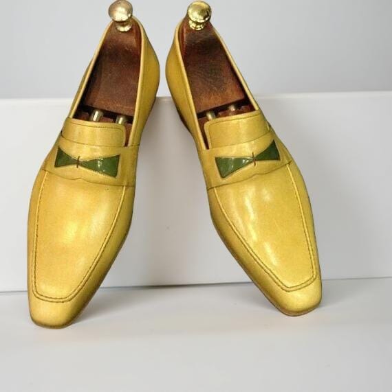 white christmas dresses Mens Gold Embellished Velvet Formal Loafers Shoes After Midnight 7046 9 main image 0