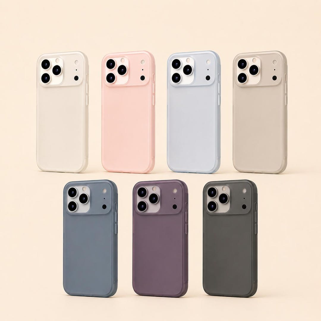 Transparent Slim Matte Phone Case – Ice Mist Frosted Anti-fingerprint ...