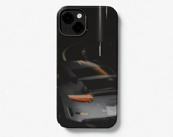Etui na telefon, etui na telefon samochodowy, etui na iPhone'a, wytrzymałe etui, trwałe, stylowe, prezent dla miłośników samochodów. Akcesoria