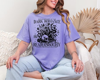 Dark Romance T Shirt, Morally Grey, book lover gift, booktok
