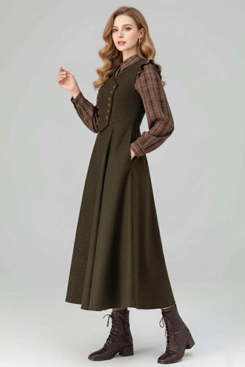 Green Maxi Coat - Etsy Green Maxi Coat - Etsy
