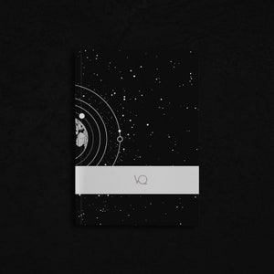 EARTH TOTEM Diario grafico oscurato, quaderno a griglia, diario con scrittura a proiettile, blocco note, album da disegno, album di ritagli, pianificatore, grimorio