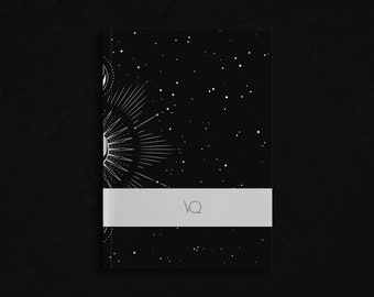 Sun Totem Blackout Journal: A5 Dotted Grid Notebook