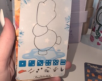 Disney Olaf - Single Cash stuffing tracker