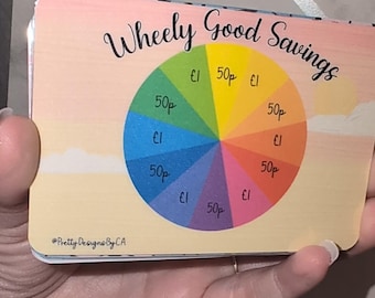Mini Cash Stuffing Tracker - Wheely Good Savings