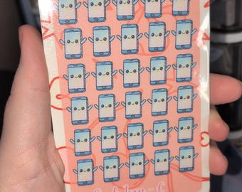 Mobile Phone Savings Cash stuffing single tracker