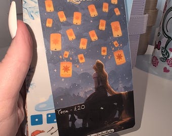 Disney Rapunzel - Single Cash stuffing tracker