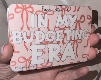 Mini Cash Stuffing Tracker - In My Budgeting Era