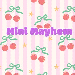 Mini Mayhem - MYSTERY Cash stuffing trackers Bundle