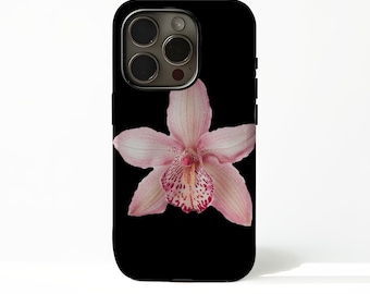 Funda Lily Flower Elegante Funda Protectora Floral de Doble Capa para iPhone 17 16 15 14 13 12 11 Plus Pro Max MagSafe S25 S24 S23 S22 Plus y Ultra.