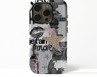 New york collage phone case, Disco ball iPhone cover for iPhone 17 16 15 14 13 12 11 Plus Pro Max MagSafe S25 S24 S23 S22 Plus and Ultra