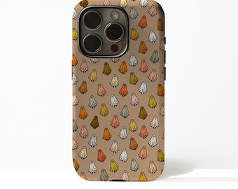 Halloween Phone Case Ghost Cute Compatible with  iPhone 17 16 15 14 13 12 Plus Pro Max, Compatible with Samsung S25 S24 S23 S22 Plus Ultra.