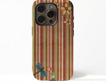 Pastel Rainbow Stripe Phone Case - Sweet Vibrant Cover Compatible With iPhone 16, 15, 14, 13, 12, 11 Pro Max Plus X,Samsung S25 S24 S23 S22