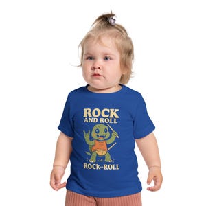 Rock & Roll Baby Tee  Cute Infant T-Shirt, Toddler Rocker Outfit, Fun Baby Gift, Music Themed Apparel
