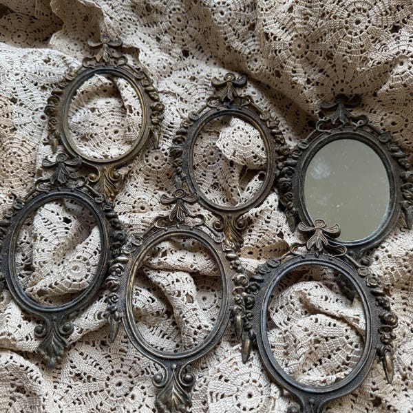 It’s Time To Put Your Art In Some Vintage Italian Metal Scroll Work Pictures Frames