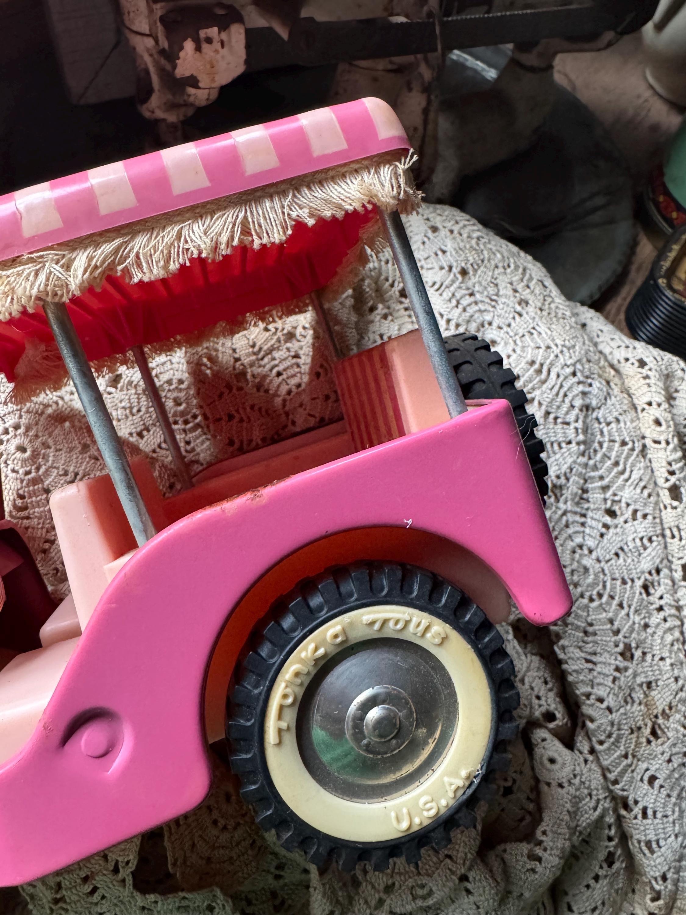 Tonka☆JEEPキャンピングカー☆ブリキ・VINTAGE Tonka☆JEEP