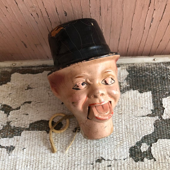 Tongue Out At All Times Vintage Composition Charlie Mccarthy Etsy Singapore