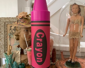 If You Loved Kindergarten You Are Gonna Love This Giant Fat Crayon Vintage Bank