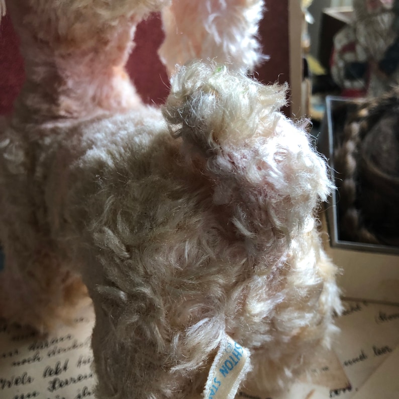 She’s A Star Vintage Pink Rushton Creation Toy Pink Poodle image 6
