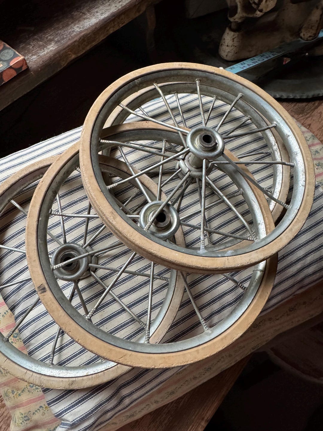 Eggies Rims Seriously Yummy Vintage Cream Baby Buggy Wheels - Etsy