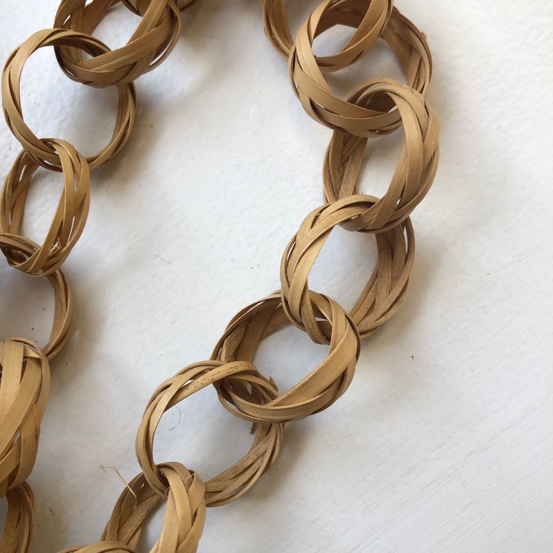 Thats Right 49 Yards Of Vintage Rattan Chain For A Boho Lover Bild 2