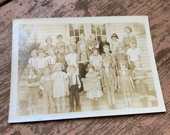 The Wee Lads And Lasses Of Taft Elementary Vintage Class Photo