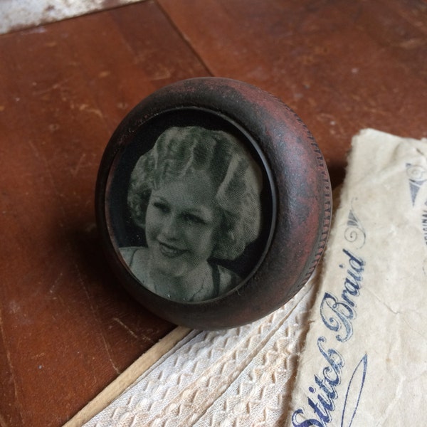 He Needed To Keep Betty Under His Hand Vintage Photo Frame Gear Shift Knob
