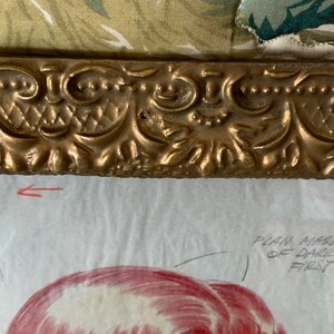 Framed In Gold Worn Gesso Vintage Graded Art Class Piece image 8