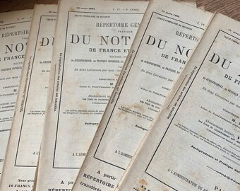 The Perfect Antique French Letterpress Booklet To Craft With I’ll Send You One