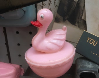 Time Warp To When I Was A Carnie Vintage Pink Carnival Plastic Duck